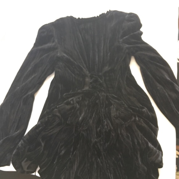 Betsy Johnson Velvet Jacket - Picture 2 of 4